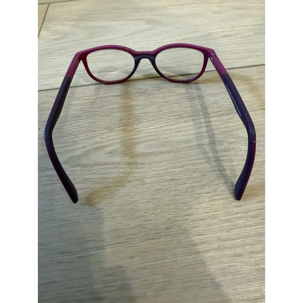 RAY BAN Kids RB1622 3933 Fucsia on Violet Girls Kids Oval Eyeglasses 46-17-130